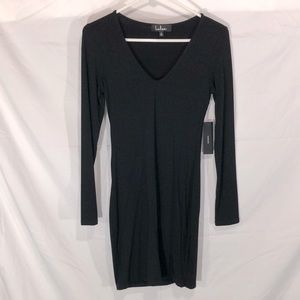 Lulu’s Black Long Sleeve Dress